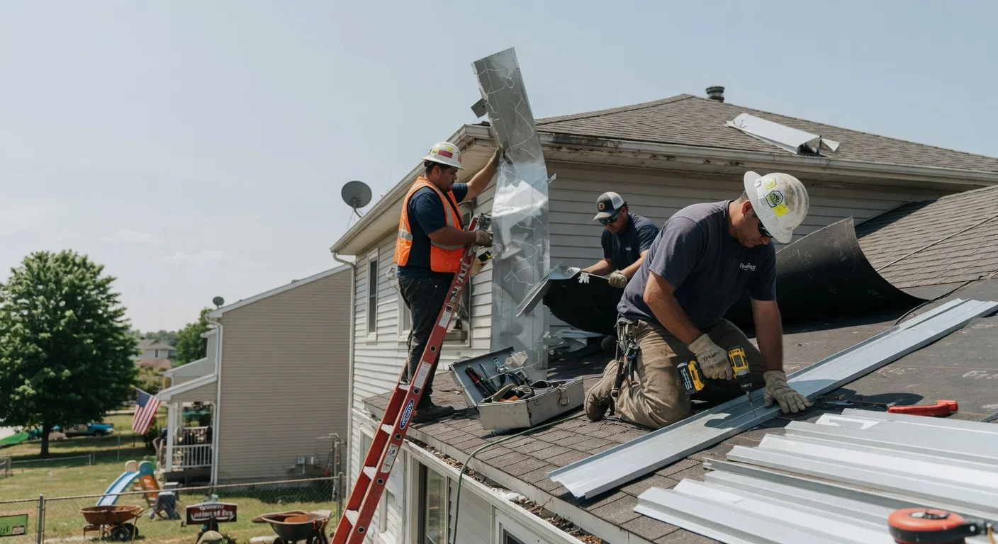 Metal Roof Repair in Winesburg, OH